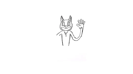 Como desenhar um gato cartoon