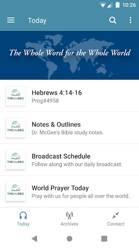 Thru the Bible Radio Network 5.16.0 screenshots 1