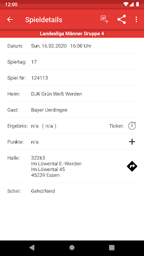 SC Bayer 05 Uerdingen Handball Screen 3