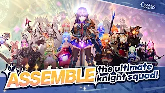 Game screenshot Crystal Knights - Idle RPG hack