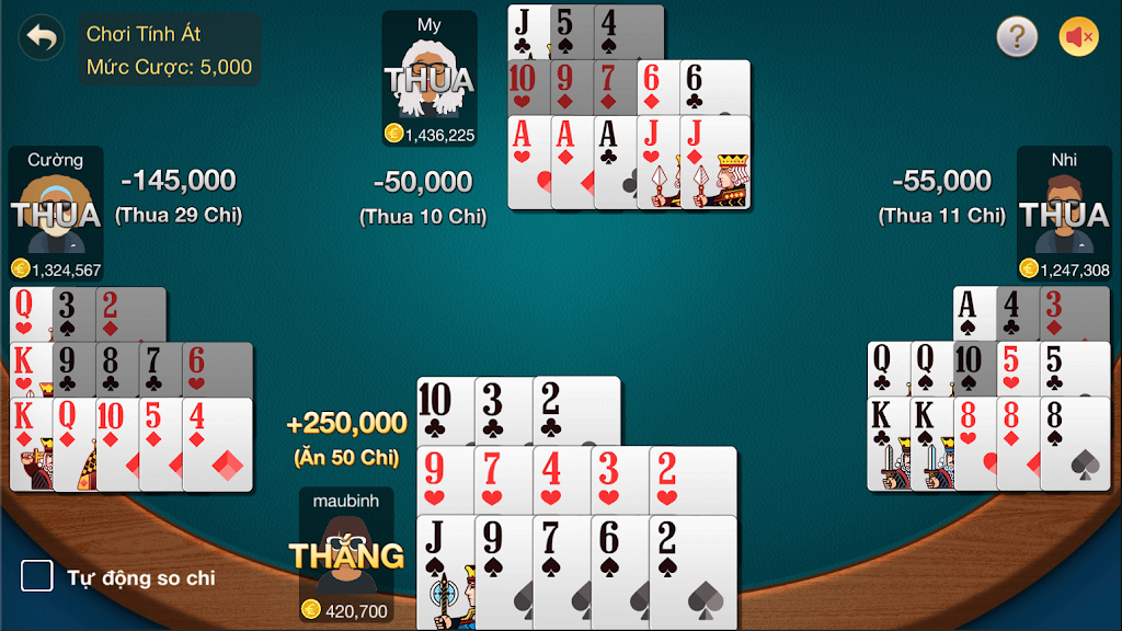 Chinese Poker - Mậu Binh MOD APK 04