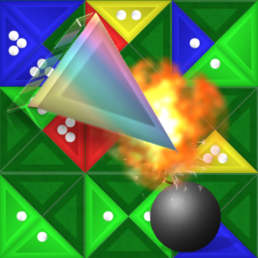 TrigoMania Triangular Dominoes logo