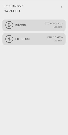 Android application Vault E (Beta) screenshort