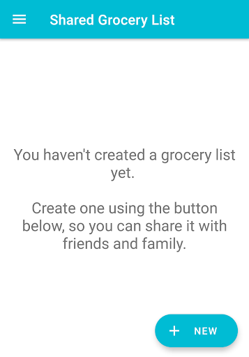 Shared Grocery List Screen 3