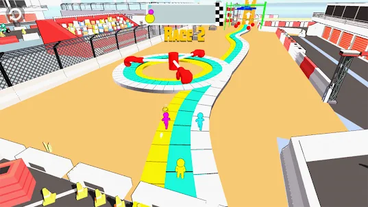 Stickman Fun Race 3D