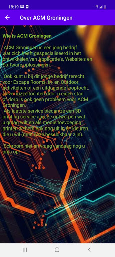 ACM Groningen Screen 2