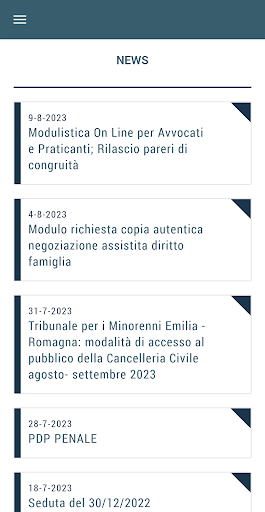 Ordine Avvocati Modena Screen 2