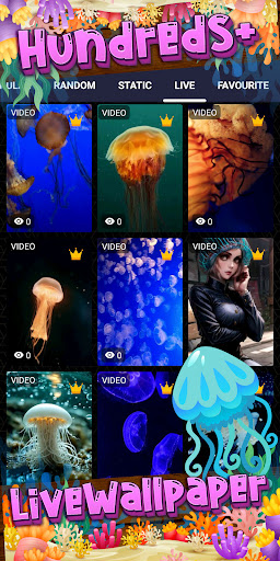 jellyfish wallpaper Screen 3
