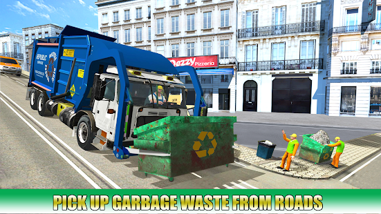 Flying Garbage Robot Transport 2.7 APK screenshots 10