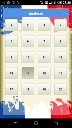 Learn French Numbers Screen 3