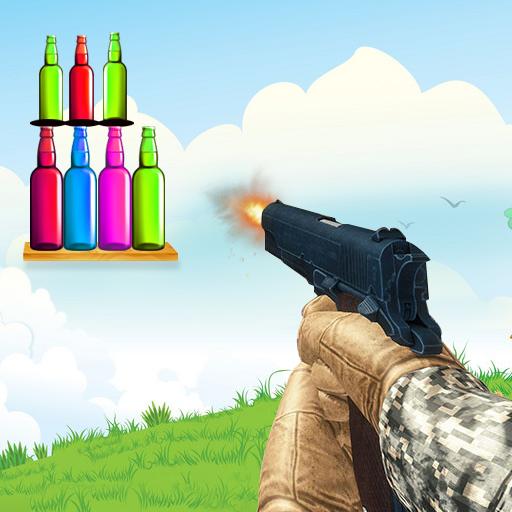 Bottle Shooter 3D Sniper: Jogos Online Grátis de Tiro em Garrafa - Ganhe  jogos de tiro em garrafa Desafio