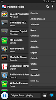 screenshot of Radio Panama - AM FM Online