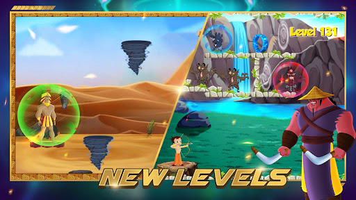 Screenshot of Chhota Bheem Shoot the Leyaks