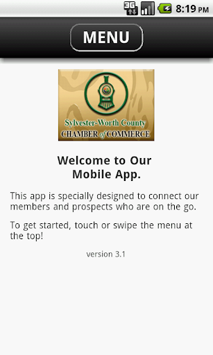 Android application Sylvester-Worth County Chamber screenshort