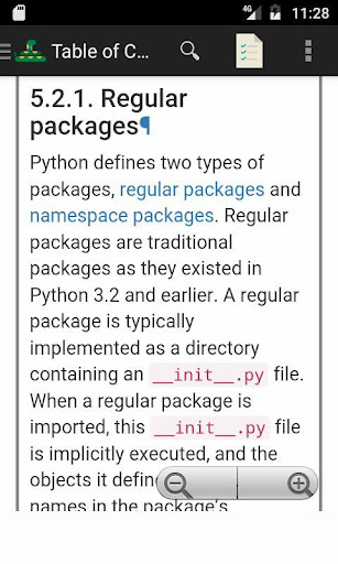Python Reference Guide (3.6) Screen 3