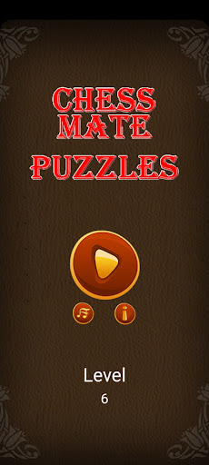 Android application Chess Mate in 1-2-3 Puzzles screenshort
