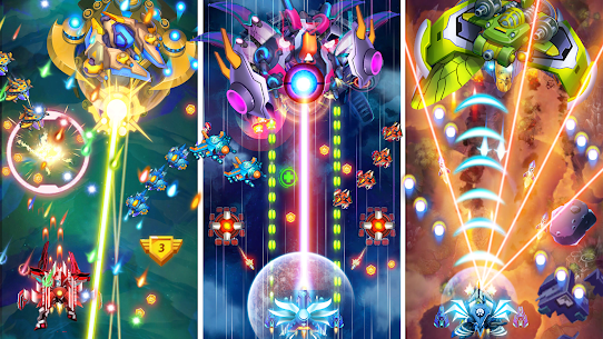 Galaxy Strike MOD APK: Space Shooter (UNLIMITED GOLD) 1