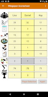 Wingspan Scoresheet 1.11.1-fluegelschlag APK screenshots 4