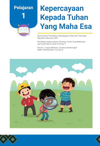 Buku Kepercayaan Kls 5 Merdeka