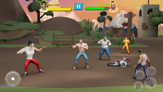 Beat Em Up Fighting Games: Kung Fu Karate Game