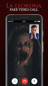 La Llorona Scary Video Call