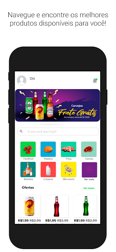 Android application Ponto 100 Supermercado screenshort
