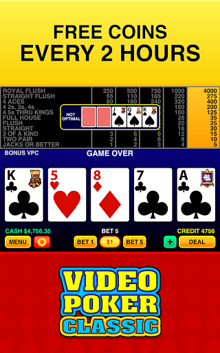 Video Poker Classic u2122 3.10 screenshots 4