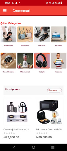 Cromemart Marketplace Screen 2
