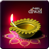 Name on Diwali Greetings Cards + Diwali Wishes icon