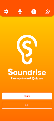 Android application Soundrise screenshort