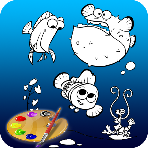 Fishtopia Coloring fish