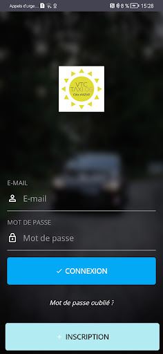 Android application Taxi vtc 06 Air-port screenshort