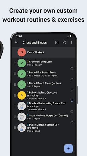 Workout Tracker & Gym Plan Log Screenshot 2 - AppWisp.com