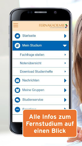 Android application Fernakademie screenshort