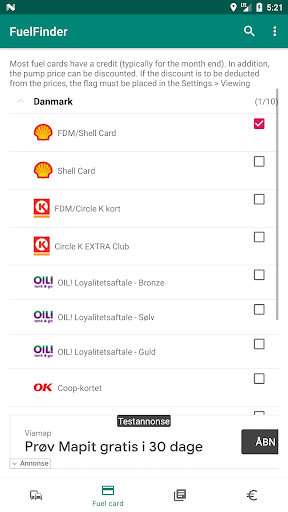 FuelFinder - Scandinavia Screen 3