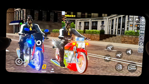 New CG – Online Motorbike Racing on Mountain Roads Mobile Games ApkJust 2025 poster