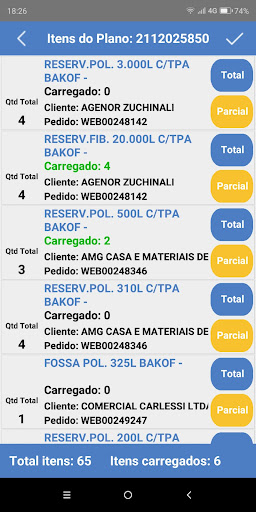 Bakof Carregamento Screen 2