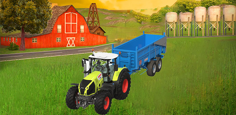 Heavy Tractor Trolley Cargo Sim: Farming Game 2020