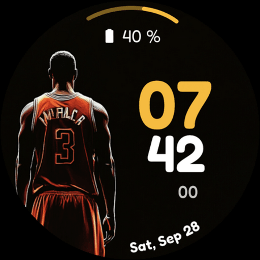 BASKETBALL SHOOTER watch face Logo