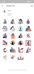 Sticker for couple - WASticker