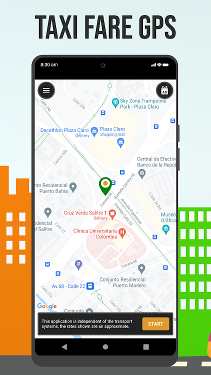 Taxi Fare GPS - 5.2.8 - (Android)