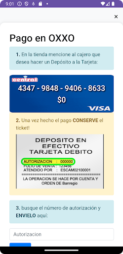Cuenta iCentral Screen 3