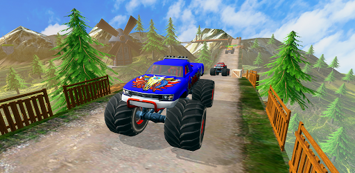 Hill Car Game: Crazy Car Stunt