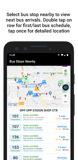 SG Bus App V2 Screenshot 1 - AppWisp.com