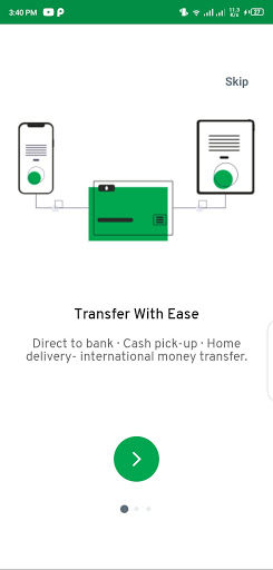 Android application Barakah Money Transfer screenshort