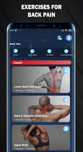 Back Pain Relief Exercises Screen 3
