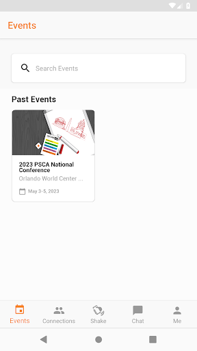 Screenshot of 2023 PSCA National Conference
