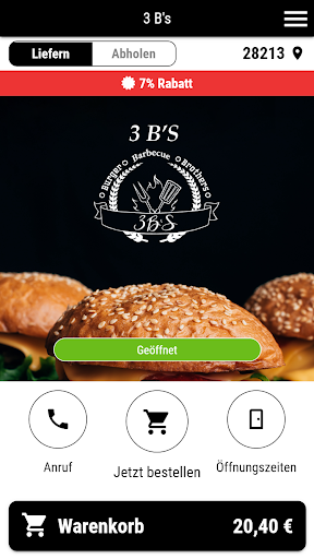 Android application 3 Bs screenshort