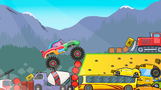 Kids Monster Truck Racing Game Screenshot
