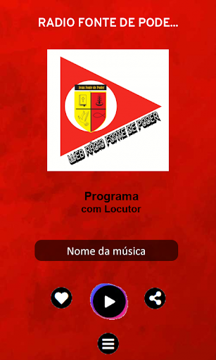 Rádio fonte de poder Screen 2